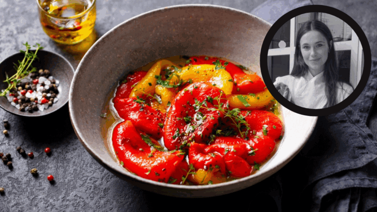 El secreto de la chef Vero Gómez para unos pimientos asados con sabor de restaurante