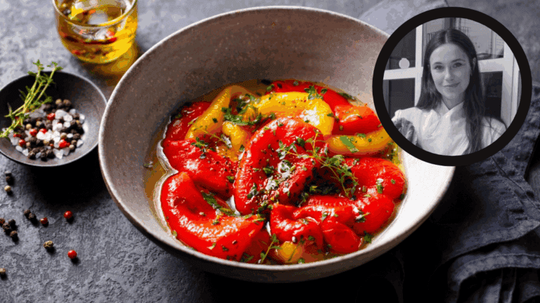 El secreto de la chef Vero Gómez para unos pimientos asados con sabor de restaurante