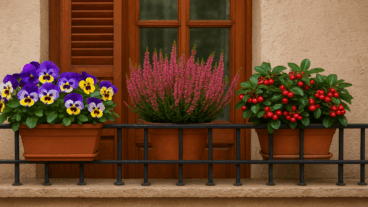 Las 7 mejores plantas de otoño para decorar balcones