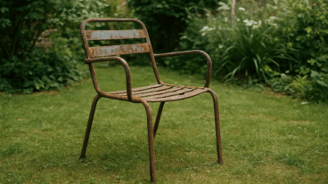 Sillas metálicas oxidadas: 6 pasos para restaurarlas