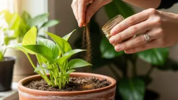 Cómo mantener tus macetas sin hongos usando canela en polvo