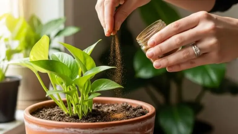 Cómo mantener tus macetas sin hongos usando canela en polvo