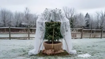 Cómo proteger tus plantas de jardín de las primeras heladas otoñales (sin meterlas en casa)