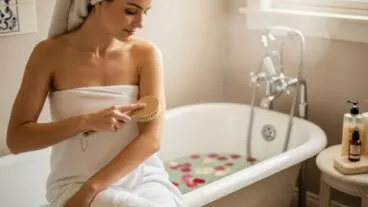 "Dry Brushing": la técnica de exfoliación de 5 minutos para una piel suave y luminosa