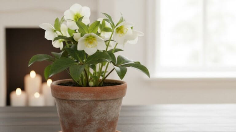 Rosa de Navidad (Eléboro)