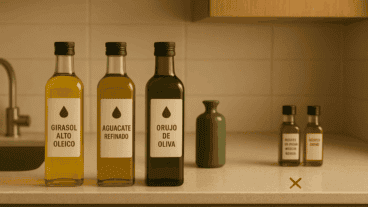 Los 3 mejores aceites para freír (y los 2 que debes evitar por tu bien)
