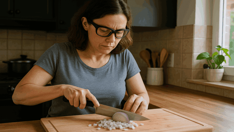 Cómo cortar cebolla sin lágrimas: 3 trucos que sí funcionan
