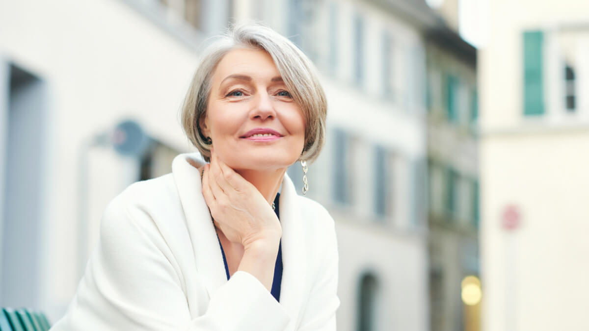 Corte bob para mayor de 45.