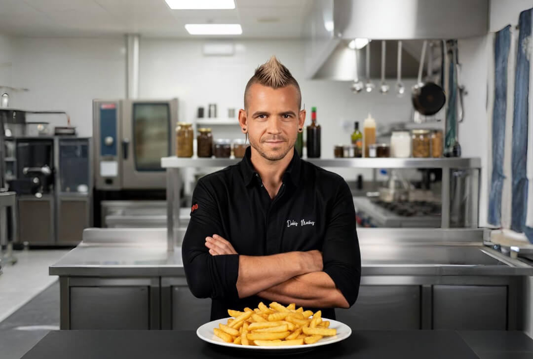 Dabiz Muñoz, chef del DiverXO, enseña su técnica de la cocción triple ...