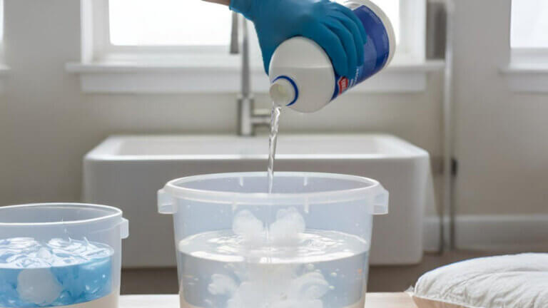 ¿Se debe diluir la lejía para desinfectar? Mira cuándo sí y cuándo no