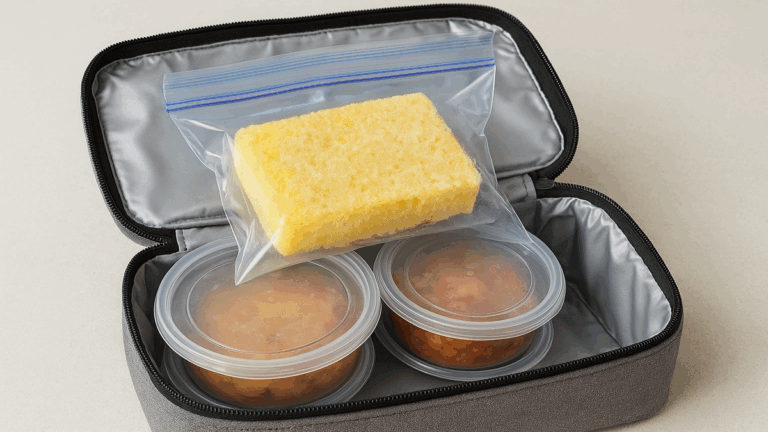 Poner una esponja congelada en la lonchera para mantener el frío: ¿trucazo o mentira?