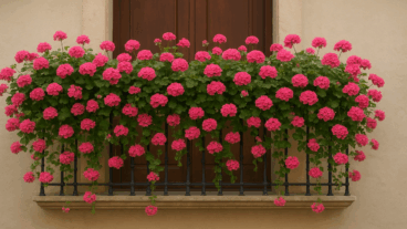 Gitanillas: cómo lograr balcones llenos de cascadas de flores
