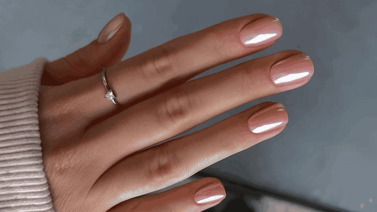 Uñas glazed donut