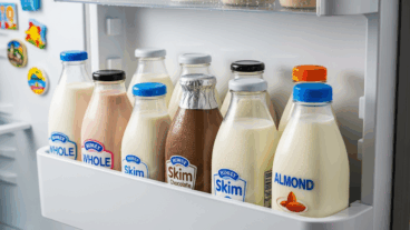 No pongas la leche en la puerta de la nevera: la razón por la que se estropea rápido