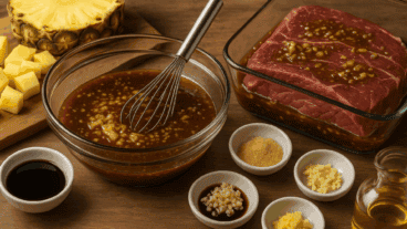 Aprender a preparar el mejor marinado con piña para unos asados tiernos y sabrosos