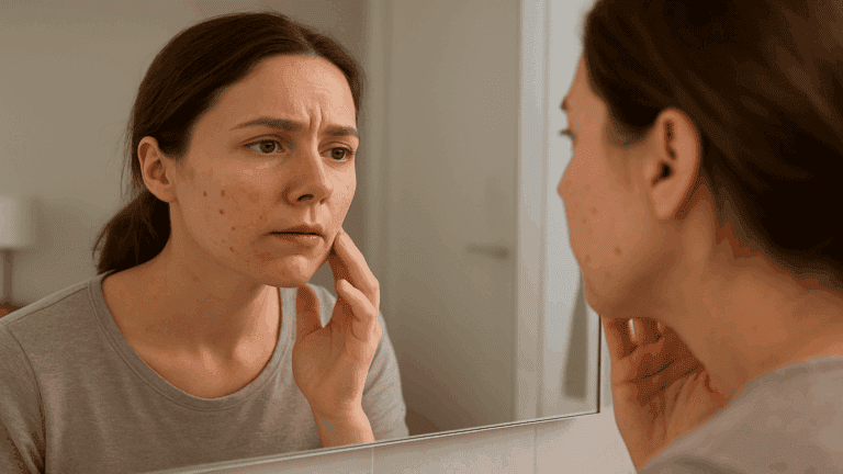 ¿Por qué te sale acné después de los 30? 7 hábitos que debes dejar