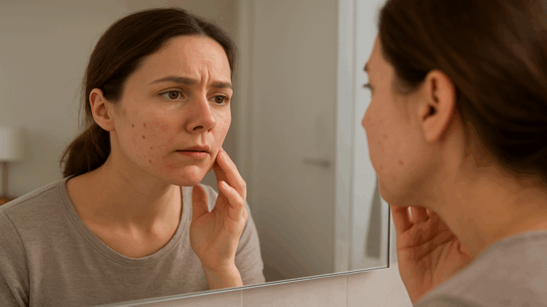 ¿Por qué te sale acné después de los 30? 7 hábitos que debes dejar