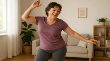 Lo que 10 minutos de baile al día hacen por tu bienestar después de los 50 años