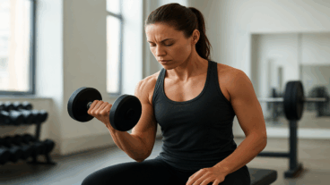 ¿Más peso o más repeticiones para ganar músculo? La ciencia responde