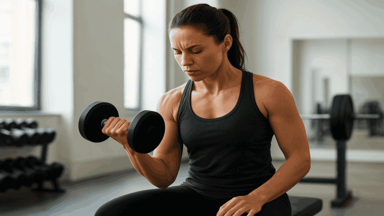 ¿Más peso o más repeticiones para ganar músculo? La ciencia responde