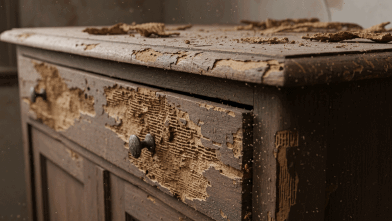 Termitas en los muebles de madera: 6 consejos para eliminarlas y prevenirlas