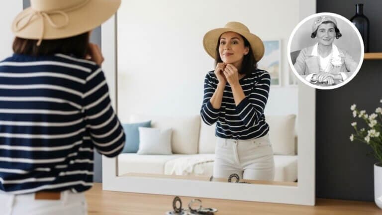 Coco Chanel: "Antes de salir de casa mírate en el espejo y quítate un accesorio"