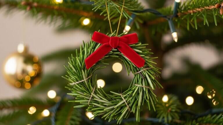 DIY: 5 decoraciones navideñas caseras que puedes colgar en tu arbolito