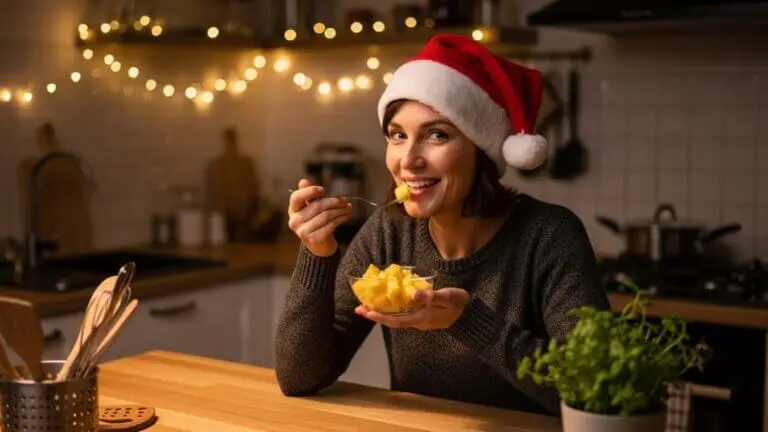 Esta es la fruta que ayuda a tu estómago después de comer demasiado en Navidad
