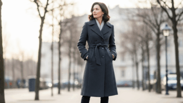 Cómo evitar verte como un "bloque" con tu abrigo: ajustes rápidos para darle estilo al volumen