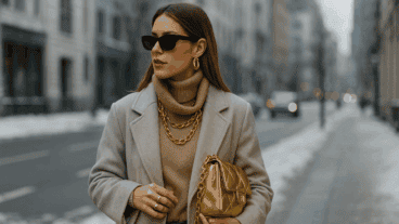 El truco de color que hace del dorado tu mejor aliado en invierno