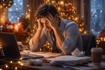 ¿Sobrecargado este fin de año? Guía para evitar el "burnout" y disfrutar las festividades