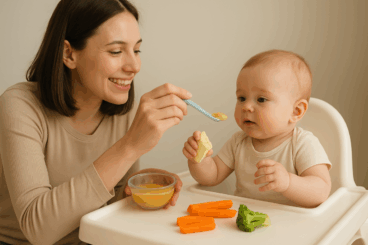 ¿BLW o purés? Cuál es más seguro para la alimentación complementaria