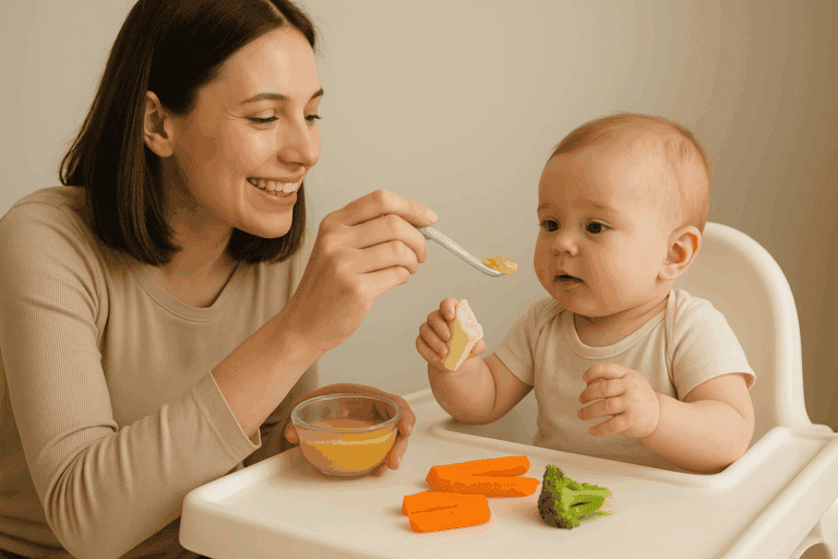 ¿BLW o purés? Cuál es más seguro para la alimentación complementaria