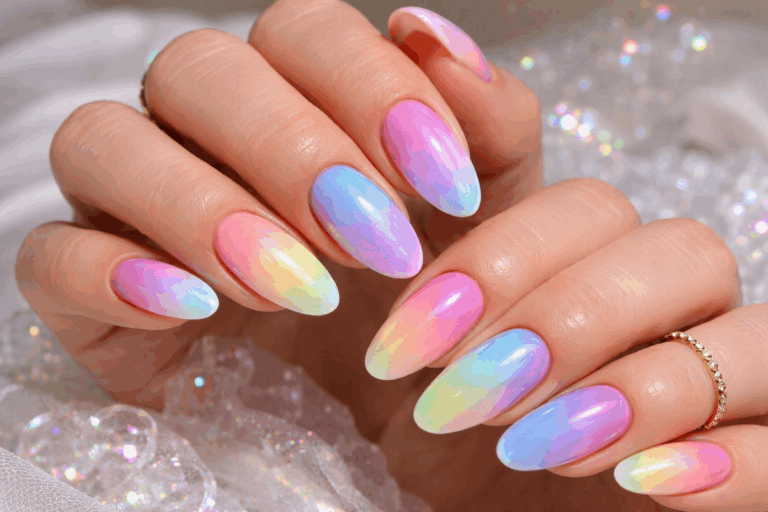 Aura nails: la manicura sencilla que se ve elegante y cara