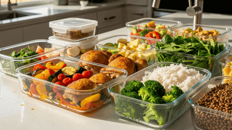 Batch cooking para principiantes: cocina 3 horas y come por 5 días