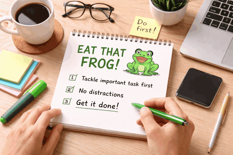Cómete esa rana: la técnica para que tu jornada laboral sea más ligera durante el día