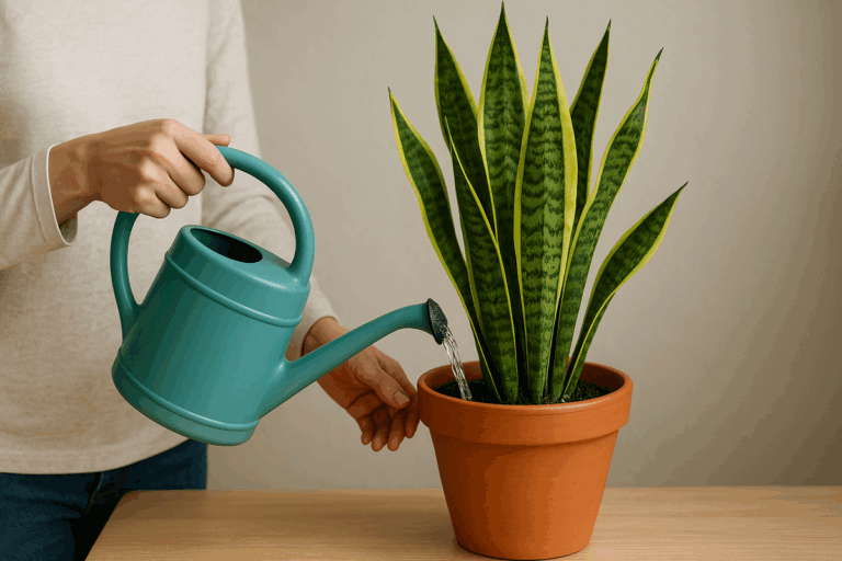 6 errores de riego con la lengua de suegra que hacen que se pudra