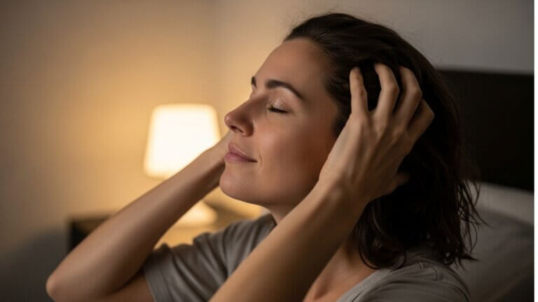 5 razones por las que deberías masajear tu cuero cabelludo en invierno