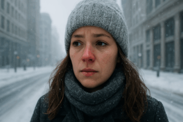 ¿Nariz roja por el frío? El truco con corrector verde que ayuda a disimularla