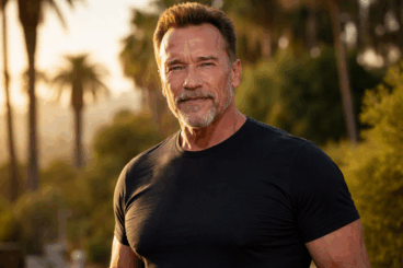 Arnold Schwarzenegger, actor, “No puedes subir la escalera del éxito con las manos en los bolsillos”