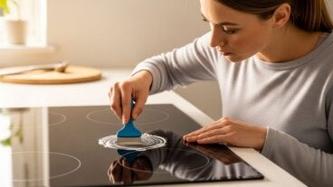 Cómo quitar marcas de quemado de la estufa de vitrocerámica sin rayarla