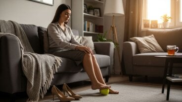 5 minutos de estiramientos para después de llevar tacones todo el día