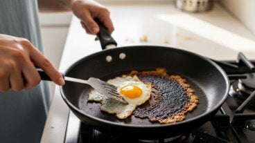 Por qué tu sartén se pega aunque sea antiadherente (y cómo recuperarla sin arruinarla)