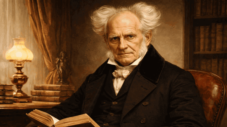 Arthur Schopenhauer, "La riqueza es como el agua del mar: cuanto más se bebe, más sed se tiene"