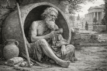 Diógenes, filósofo cínico: “El insulto deshonra a quien lo dice, no a quien lo recibe”