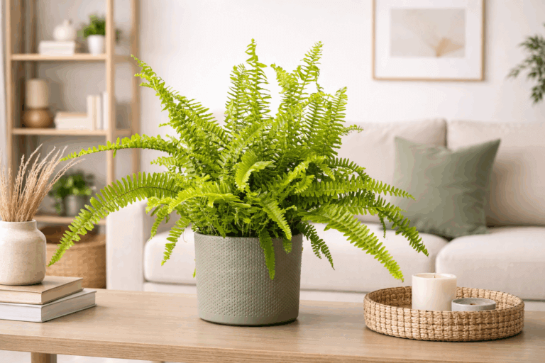 Cómo cuidar el helecho de Boston para que siempre esté verde y frondoso