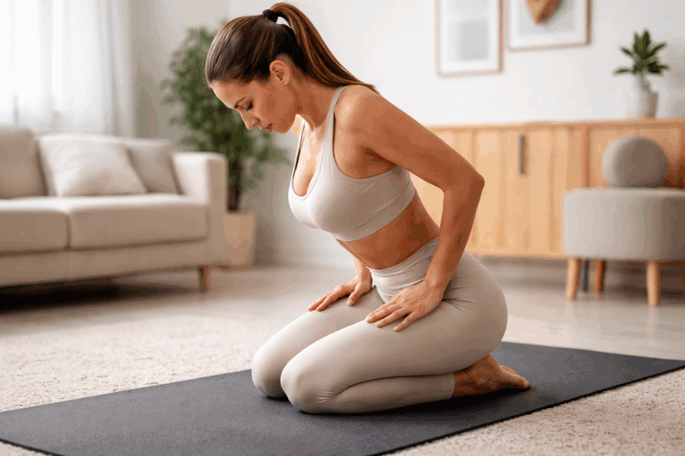 6 ejercicios hipopresivos para activar el core y mejorar tu postura