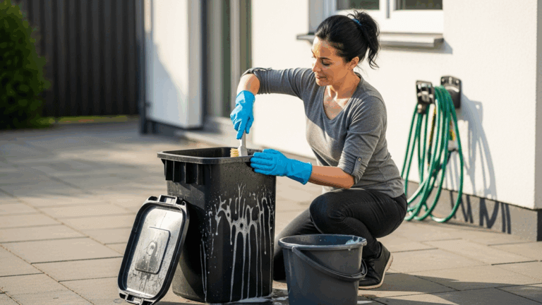 ¿El cubo de basura huele mal aunque esté vacío? Cómo limpiarlo y evitar que vuelva