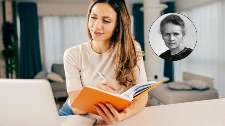 Marie Curie, científica, "Ten menos curiosidad por las personas y más curiosidad por las ideas"