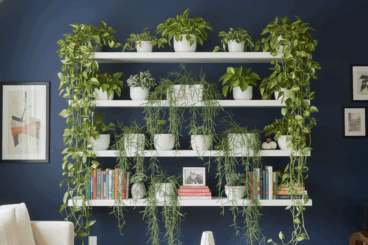 ¿Tienes poco espacio? Mira 7 plantas colgantes que crecen felices sobre armarios y estanterías